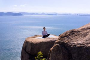 瀬戸内でヨガ。