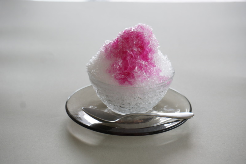 夏の定番かき氷を大人な味わいで。