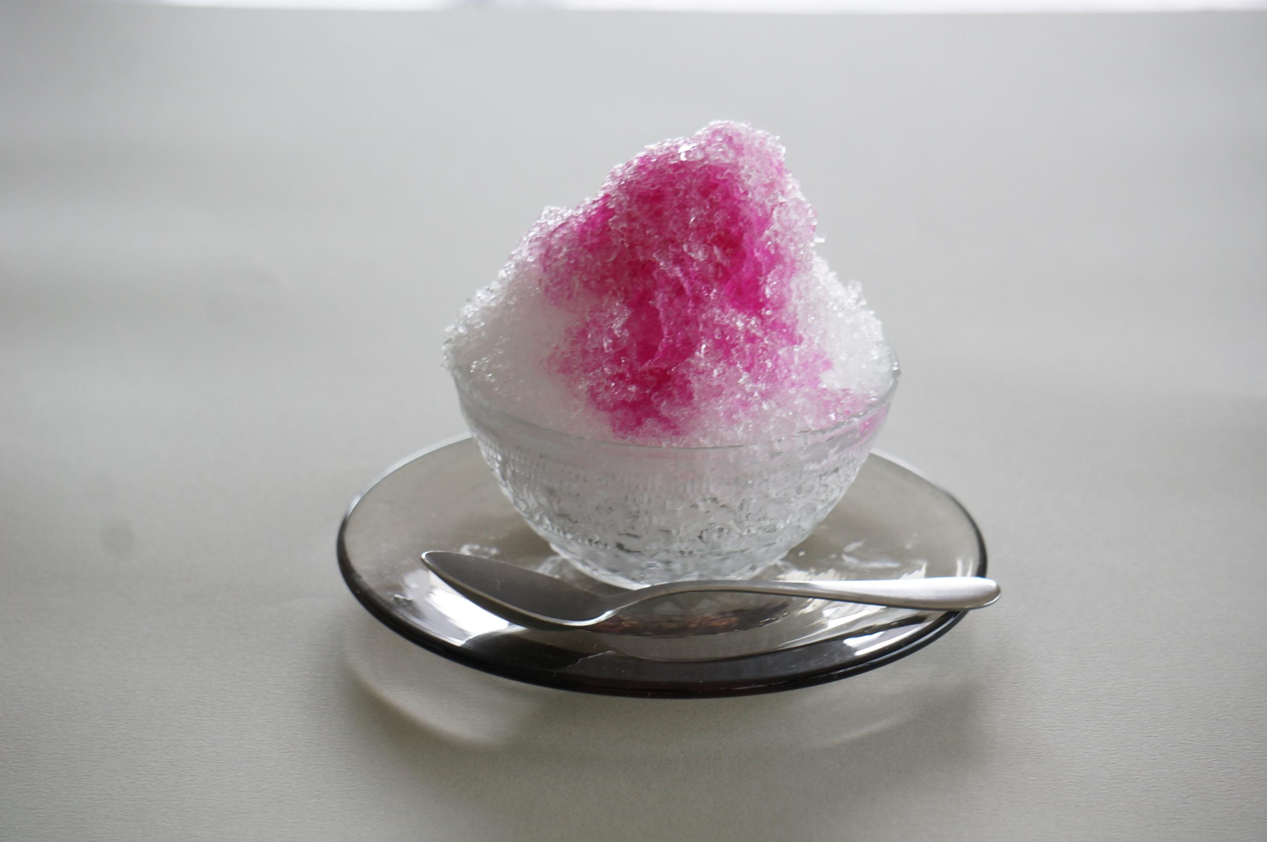 夏の定番かき氷を大人な味わいで。